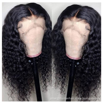 Raw Indian Afro Kinky Curly Natural Virgin Human Hair Hd Full Lace Front Wig For Black Women Human Hair Lace Closure Wig Vendor